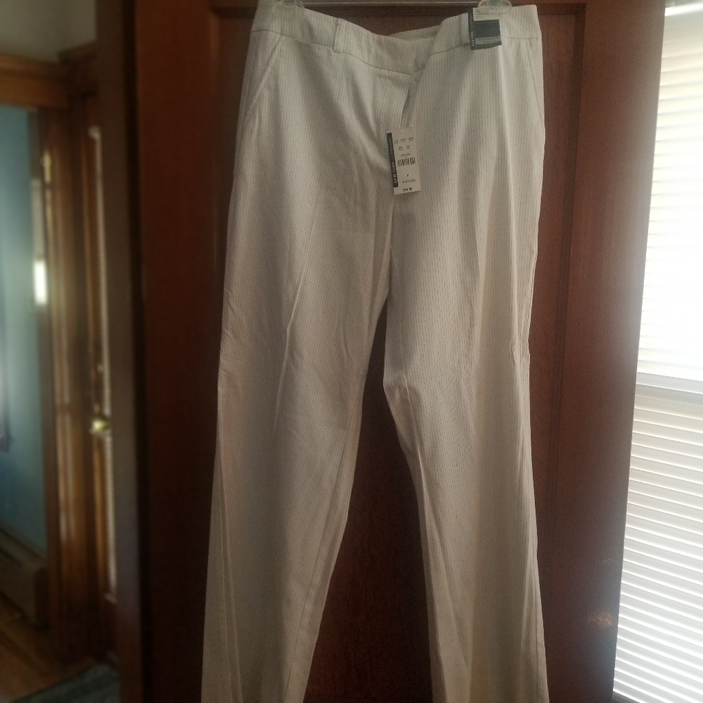 Womens white/cream dress pants